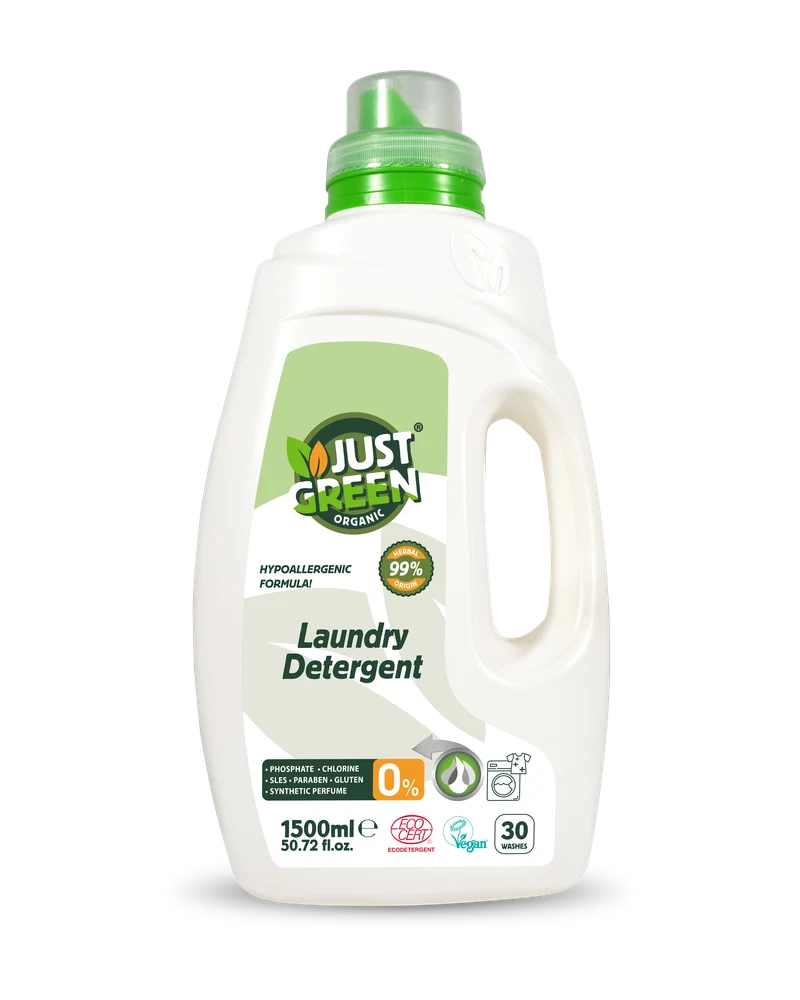 Υγρό Απορρυπαντικό Ρούχων — Just Green Organic